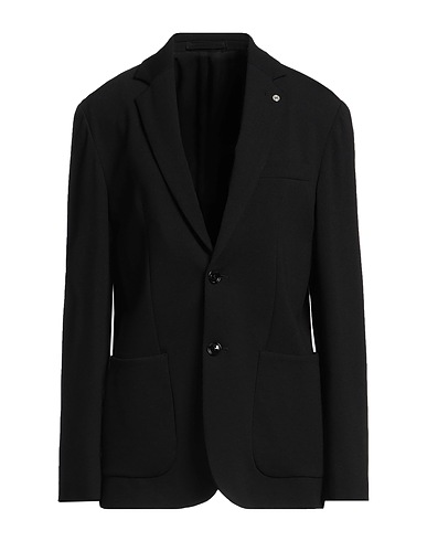 LIU •JO Пиджак Чёрный 65% Вискоза, 30% Полиамид, 5% Эластан