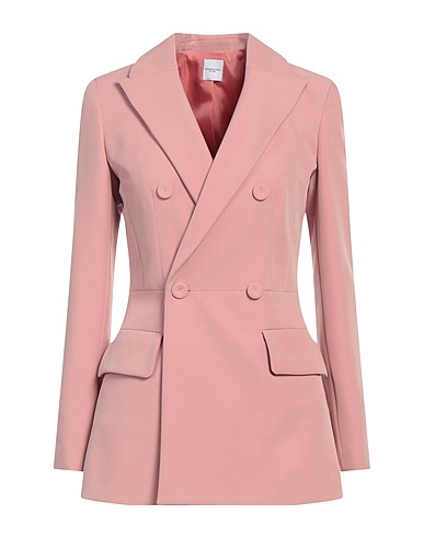 ELEONORA STASI Giacca Rosa antico 85% Poliestere, 12% Elastan, 3% Altre Fibre