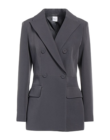 ELEONORA STASI Jackett Blei 85% Polyester, 12% Elastan, 3% Andere Fasern