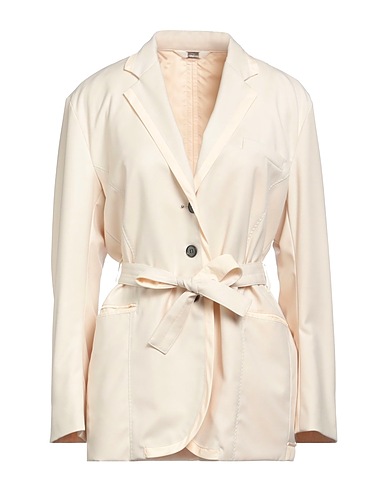 HIGH Blazer Cream 67% Polyester, 31% Rayon, 2% Elastane
