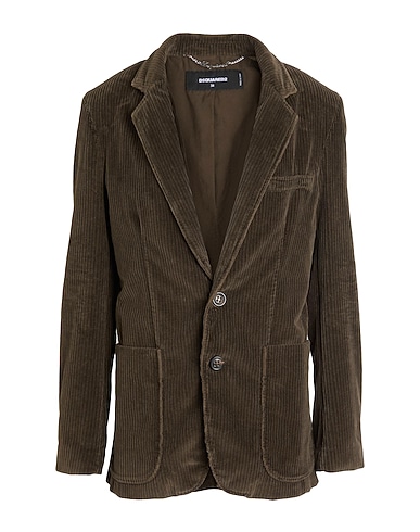 DSQUARED2 Blazer 99% Cotton, 1% Elastane, Calfskin