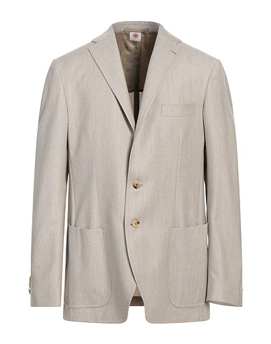 LUIGI BORRELLI NAPOLI Blazer Beige 100% Virgin Wool