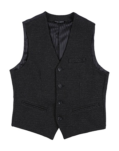 ANTONY MORATO Waistcoat Black 56% Polyester, 35% Viscose, 4% Polyamide, 3% Elastane, 2% Wool