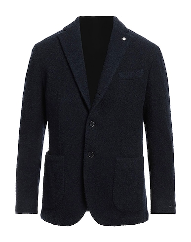 BRANDO Blazer Navy blue 87% Wool, 13% Nylon