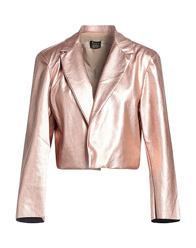 SISTE'S Blazer Rose gold 100% Polyurethane