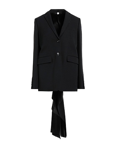 BURBERRY Blazer Black 100% Virgin Wool