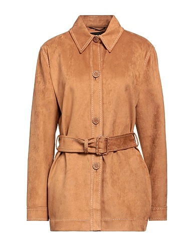 BOUTIQUE MOSCHINO Jacket CAMMELLO 90% Polyester, 10% Rubber