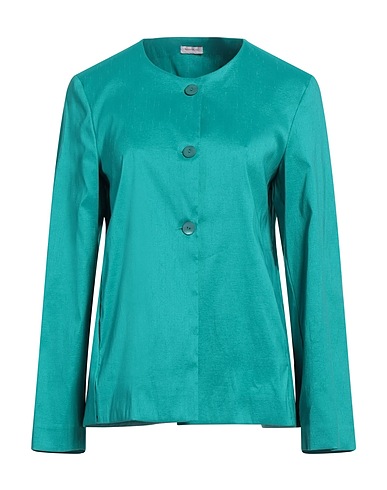 ROSSOPURO Jacket Turquoise 64% Polyester, 33% Nylon, 3% Elastane