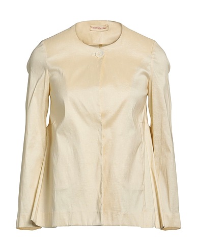 ROSSOPURO Jacket Beige 64% Polyester, 33% Nylon, 3% Elastane