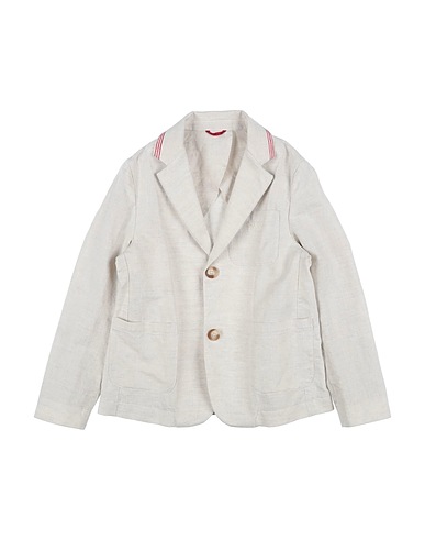 FAY Blazer Beige 56% Linen, 44% Cotton, Polyester