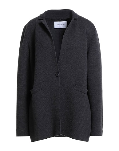 FABIANA FILIPPI Blazer Charcoal 100% Virgin Wool
