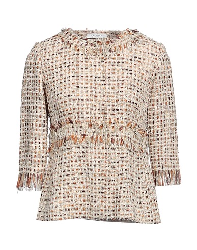 CHARLOTT テーラードジャケット ベージュ コットン 50% / レーヨン 50%