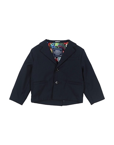 DANIELE ALESSANDRINI Blazer Midnight blue 69% Polyester, 25% Viscose, 6% Elastane