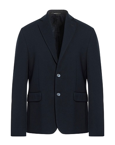 HAVANA & CO. Blazer Midnight blue 85% Polyester, 15% Viscose