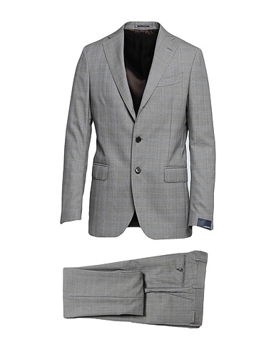LARDINI 정장 그레이 99% 울, 1% 폴리에스테르