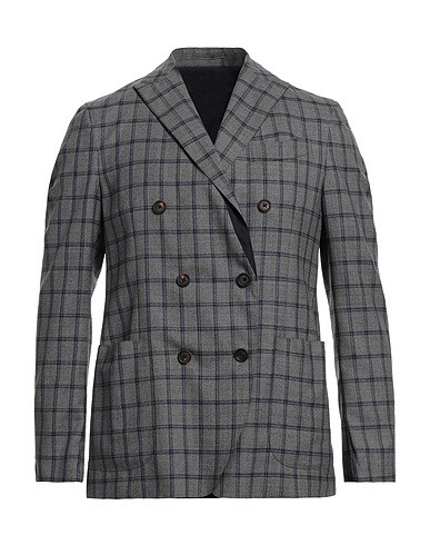 RVR LARDINI Blazer Grey 100% Wool