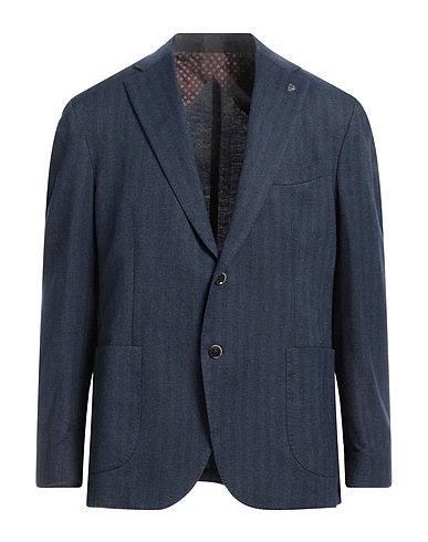 BRETT22 Blazer Blu navy 100% Viscosa