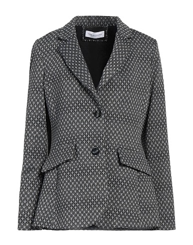 CARACTÈRE Blazer Lead 82% Polyester, 15% Metallic fiber, 3% Elastane