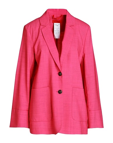 MAX&Co. Blazer Magenta 54% Polyester, 44% Virgin Wool, 2% Elastane