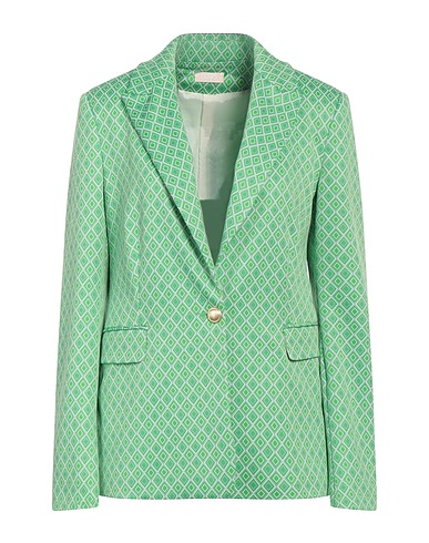 LIU •JO Blazer Light green 60% Polyester, 35% Polyamide, 5% Elastane