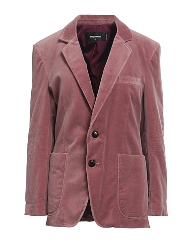 DSQUARED2 Jackett Antikrosa 96% Baumwolle, 4% Metallfaser