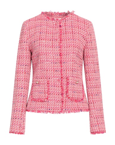 LIU •JO Giubbotto Fucsia 59% Cotone, 22% Poliestere, 9% Poliammide, 6% Acrilico, 4% Altre Fibre