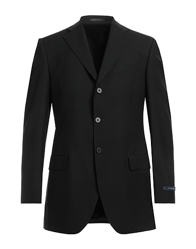 LUBIAM Blazer Black 100% Virgin Wool