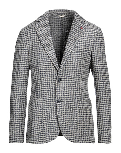 AT.P.CO Blazer Slate blue 54% Acrylic, 24% Virgin Wool, 22% Polyester