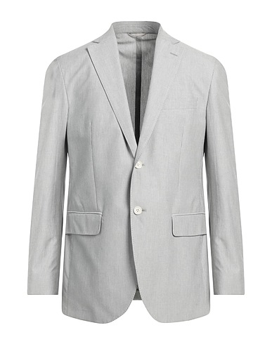 LUBIAM Blazer Light grey 100% Cotton