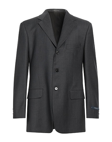 LUBIAM Blazer Charcoal 100% Virgin Wool