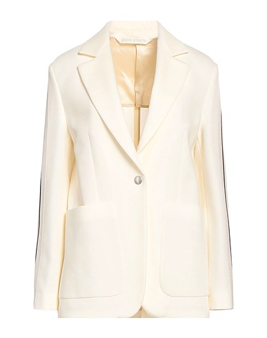 PALM ANGELS Blazer Ivory 52% Cotton, 48% Polyester