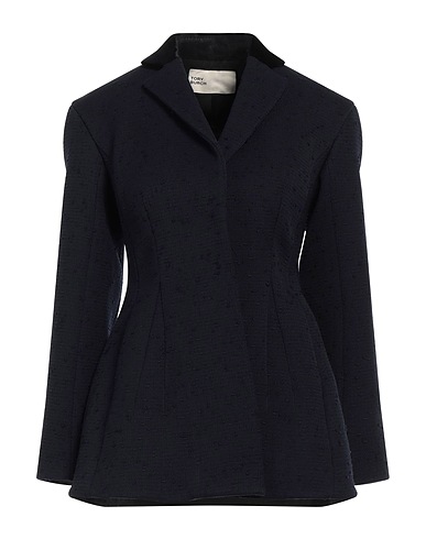 TORY BURCH Blazer Navy 96% Wool, 3% Nylon, 1% Elastane