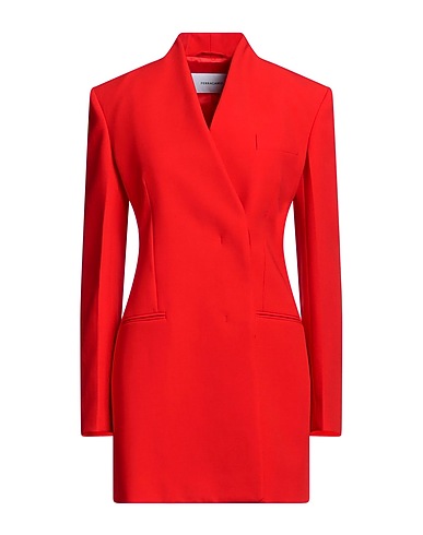FERRAGAMO Giacca Rosso 100% Lana Vergine
