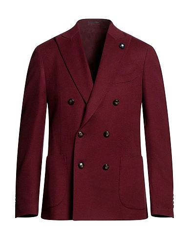 LARDINI Blazer Garnet 94% Wool, 6% Cashmere