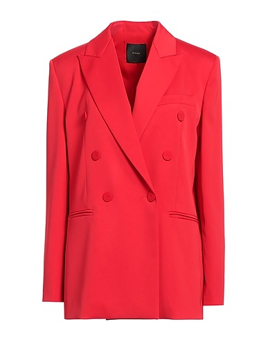 PINKO Blazer Red 97% Polyester, 3% Elastane