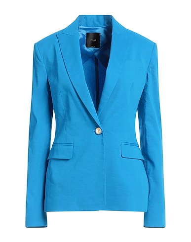 PINKO Blazer Azure 59% Linen, 38% Viscose, 3% Elastane