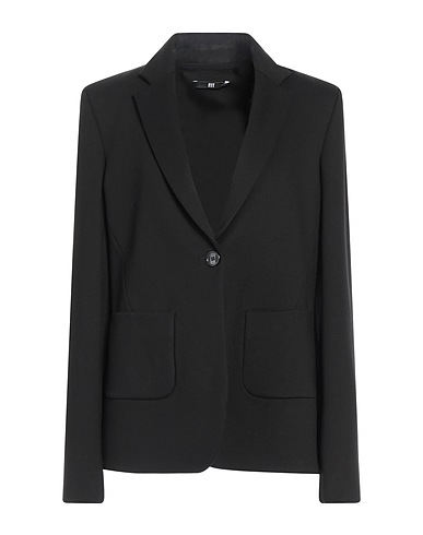 F.IT Blazer Black 70% Viscose, 25% Polyamide, 5% Elastane