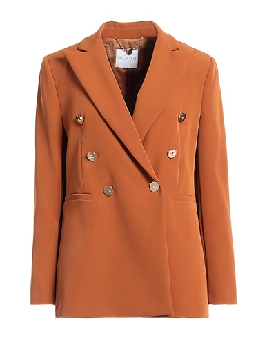 LUCKYLU Milano Blazer CUOIO 93% Polyester, 7% Elastane