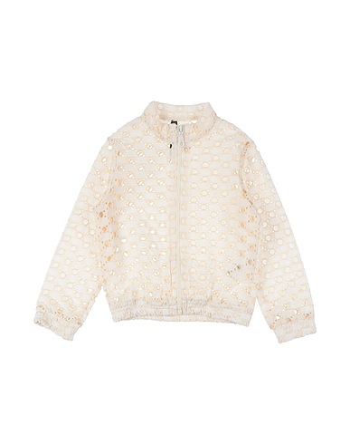 MANILA GRACE Giubbotto Avorio 100% Cotone