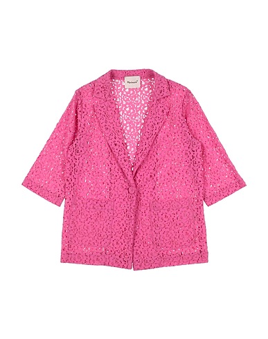 MARIUCCIA Blazer Magenta 80% Cotton, 20% Nylon