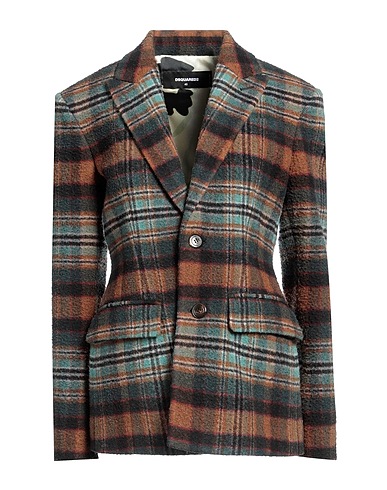 DSQUARED2 Blazer Brown 75% Virgin Wool, 25% Polyamide