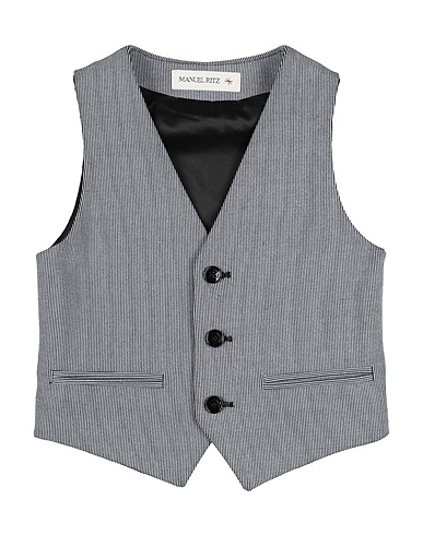 MANUEL RITZ Suit vest 65% Viscose, 30% Polyamide, 5% Elastane