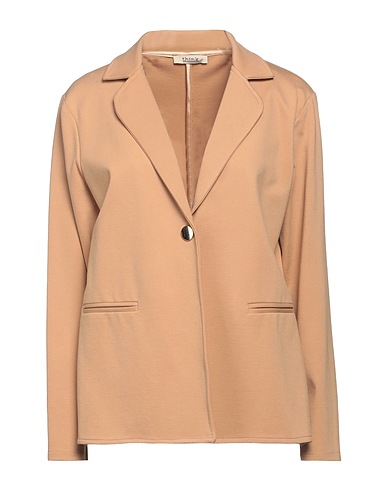 THINK Blazer Beige 65% Viscose, 30% Polyester, 5% Elastane