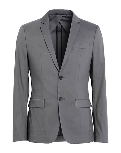 CALVIN KLEIN Blazer Lead 65% Cotton, 32% Polyamide, 3% Elastane