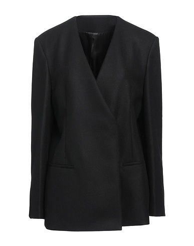 CALVIN KLEIN Blazer Black 75% Wool, 23% Polyamide, 2% Elastane