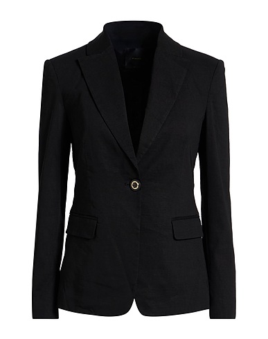 PINKO Giacca Nero 59% Lino, 38% Viscosa, 3% Elastan