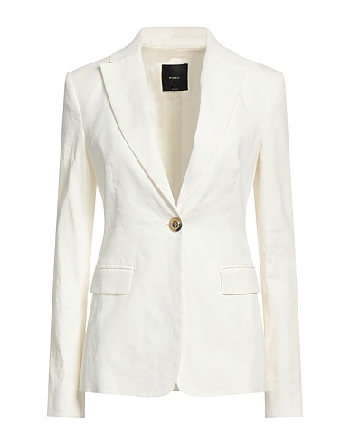 PINKO Giacca Bianco 59% Lino, 38% Viscosa, 3% Elastan
