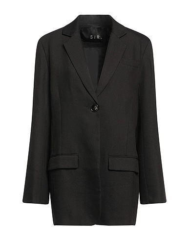SIR. Blazer Black 58% Viscose, 42% Linen