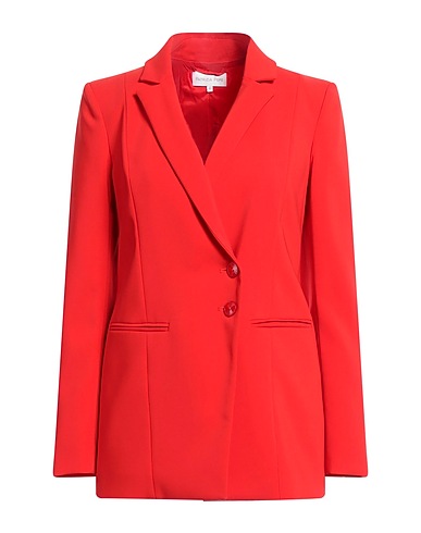 PATRIZIA PEPE Blazer Red 97% Polyester, 3% Elastane