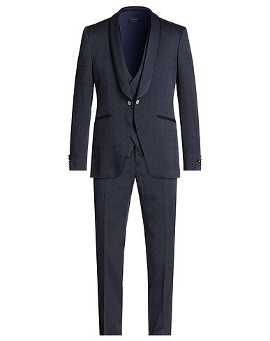 CARLO PIGNATELLI Suits Navy 55% Viscose, 45% Polyester